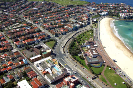 Aerial Image of BONDI BEACH.