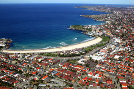 Aerial Image of BONDI BEACH.