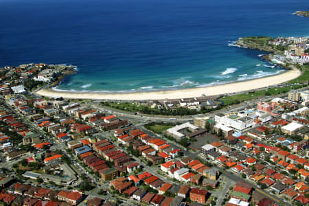 Aerial Image of BONDI BEACH.
