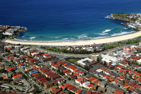 Aerial Image of BONDI BEACH.