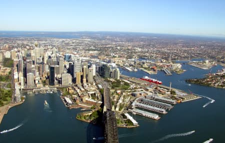 Aerial Image of CIRCULAR QUAY.