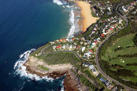 Aerial Image of BILGOLA HEAD.