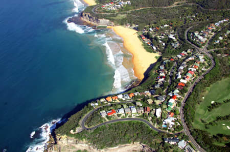 Aerial Image of BILGOLA BEACH.