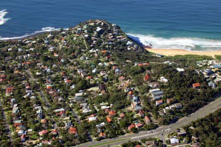 Aerial Image of BUNGAN HEAD.