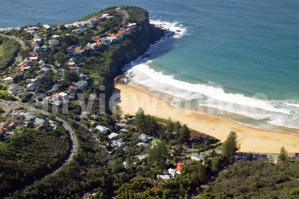 Aerial Image of Bilgola Beach and Head