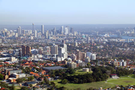 Aerial Image of BONDI JUNCTION.