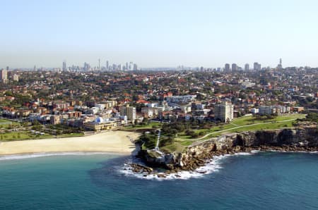 Aerial Image of COOGEE BEACH.