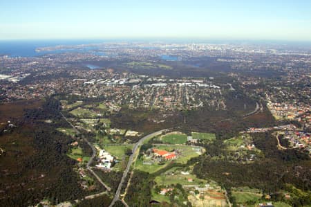 Aerial Image of OXFORD FALLS