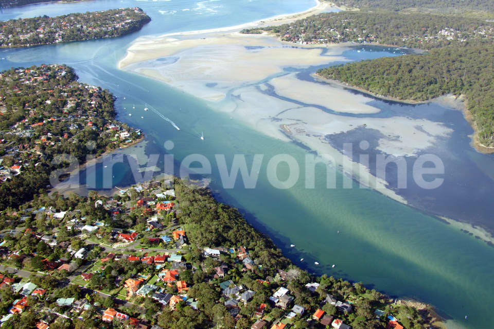 Aerial Image of Lilli Pilli and Port Hacking