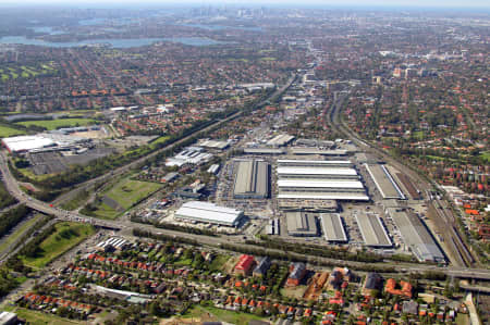 Aerial Image of FLEMINGTON MARKETS.