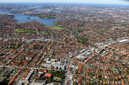Aerial Image of FIVE DOCK TO HABERFIELD.