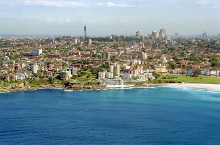 Aerial Image of SOUTH BONDI BEACH.