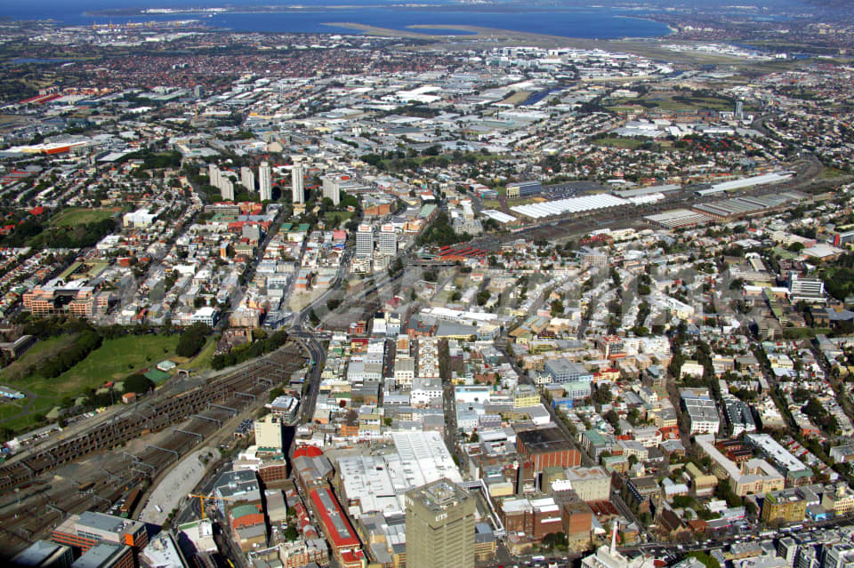 Aerial Image of Haymarket and Redfern