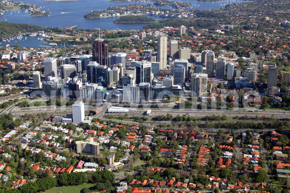 Aerial Image of Neutral Bay to North Sydney