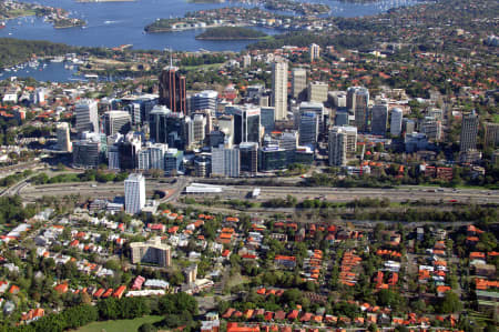 Aerial Image of NEUTRAL BAY TO NORTH SYDNEY.