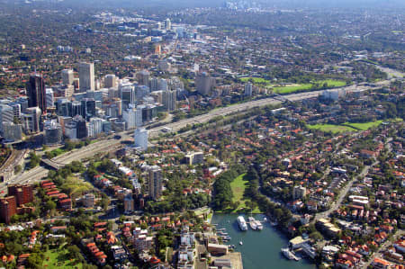 Aerial Image of NEUTRAL BAY TO NORTH SYDNEY