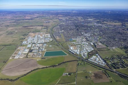 Aerial Image of PAKENHAM INDUSTRIAL