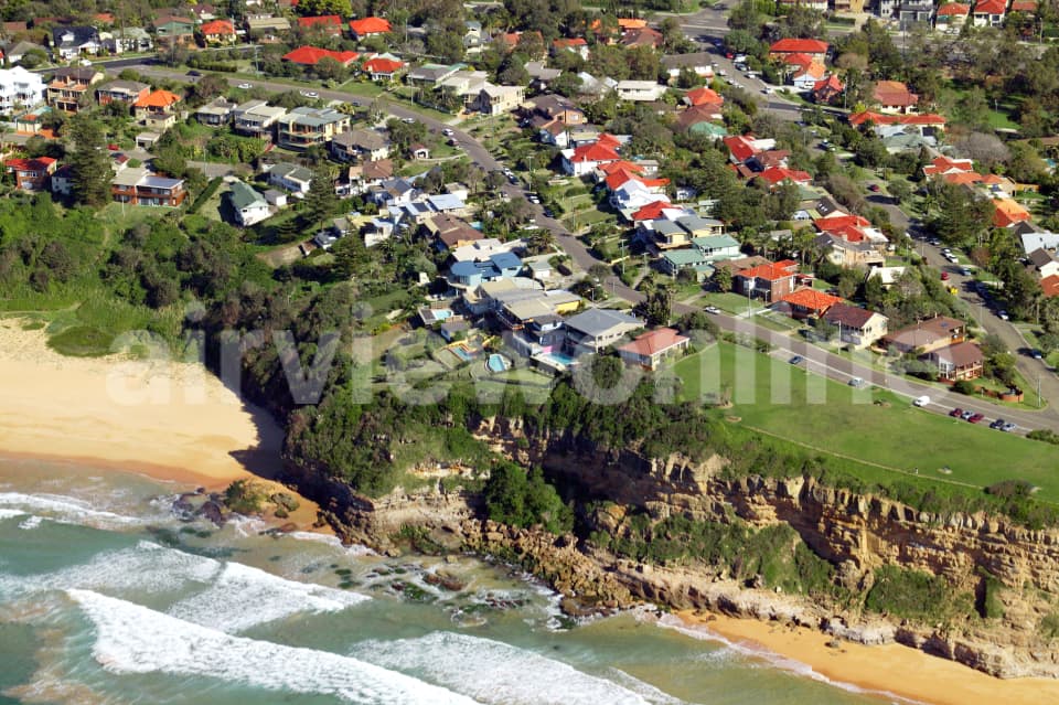 Aerial Image of Warriewood shoreline