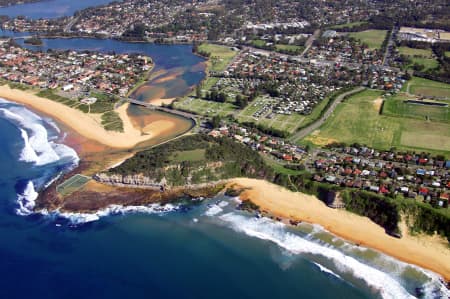 Aerial Image of NARRABEEN HEAD