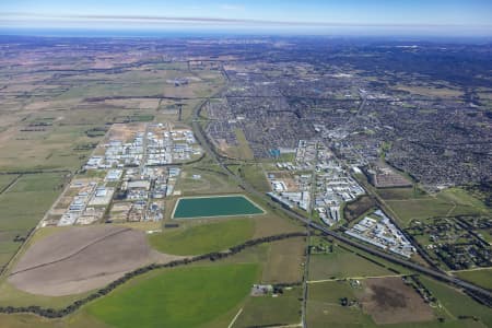Aerial Image of PAKENHAM INDUSTRIAL
