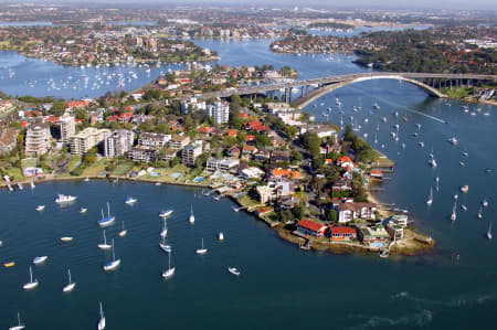 Aerial Image of EAST DRUMMOYNE.