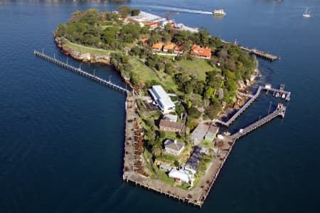 Aerial Image of GOAT ISLAND, SYDNEY HARBOUR