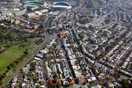 Aerial Image of WOOLLAHRA AND PADDINGTON.