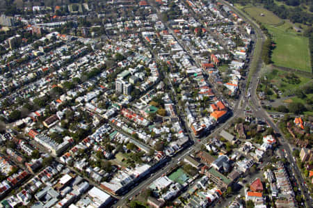 Aerial Image of WOOLLAHRA AND PADDINGTON.