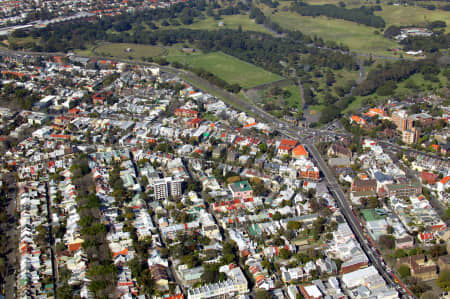 Aerial Image of WOOLLAHRA AND CENTENNIAL PARK