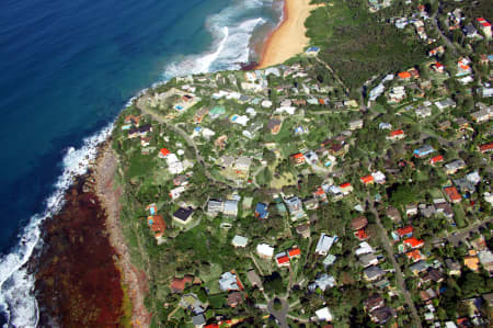 Aerial Image of BUNGAN HEAD.