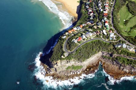 Aerial Image of BILGOLA HEAD.