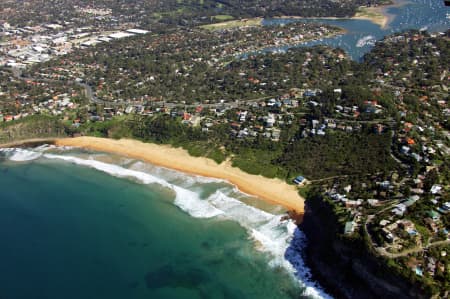 Aerial Image of BUNGAN BEACH AND NEWPORT