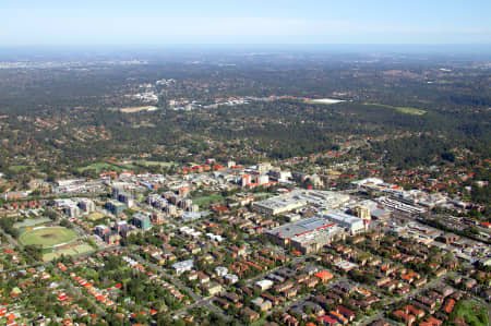 Aerial Image of HORNSBY CBD