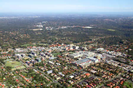 Aerial Image of HORNSBY CBD