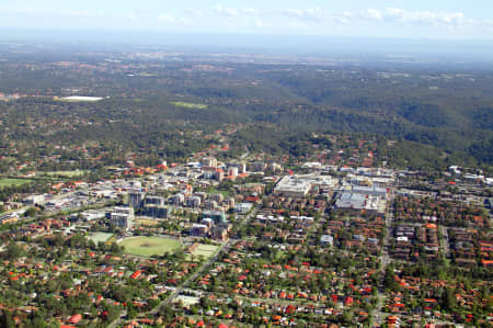 Aerial Image of HORNSBY FROM THE EAST