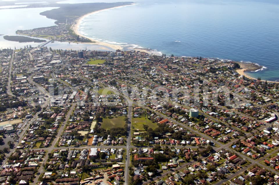 Aerial Image of Long Jetty and The Entrance