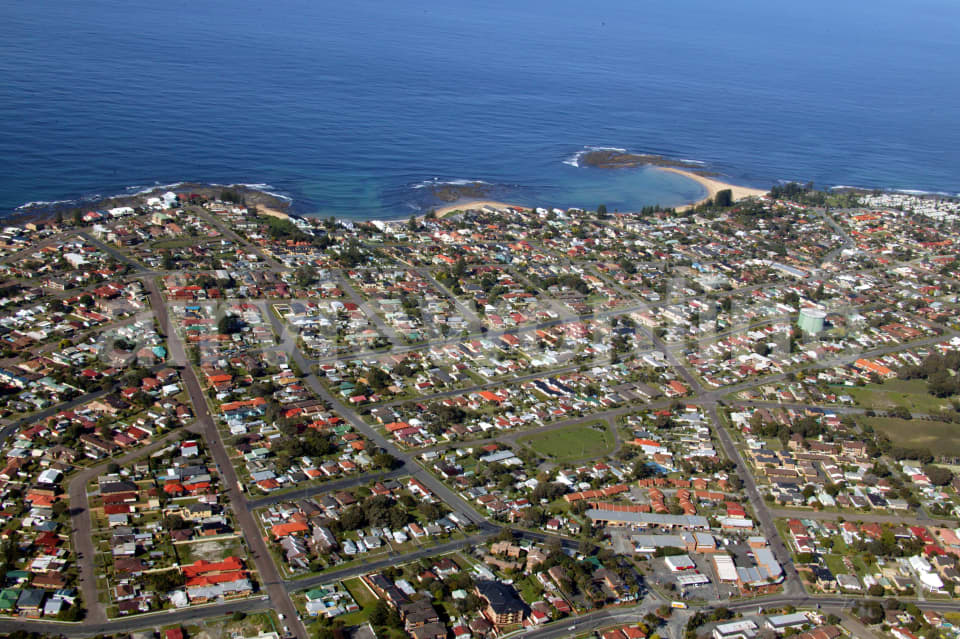 Aerial Image of Long Jetty and Blue Bay