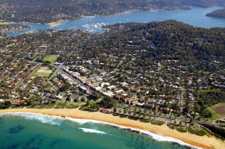 Aerial Image of NEWPORT BEACH AND MAIN STREET
