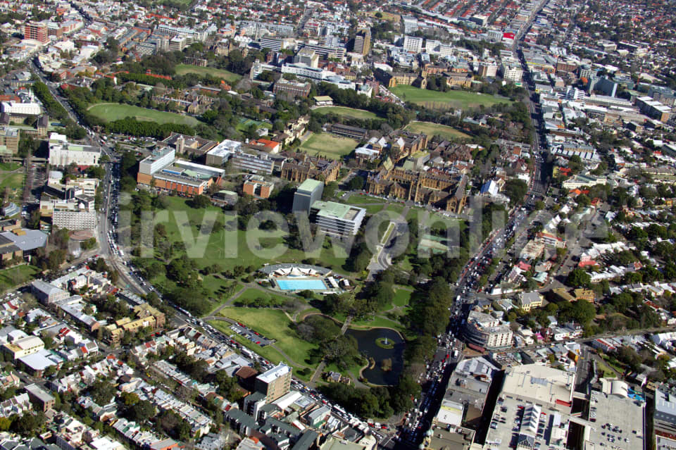 Aerial Image of University of Sydney