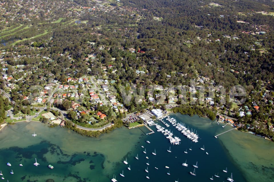 Aerial Image of Bayview from Pittwater