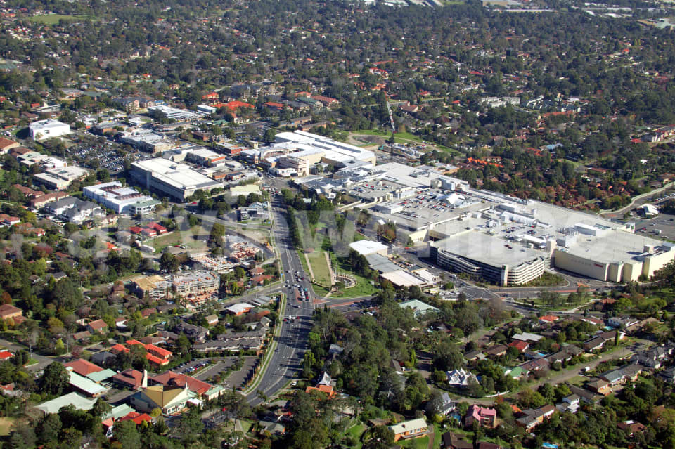 Aerial Image of Castle Hill Centre