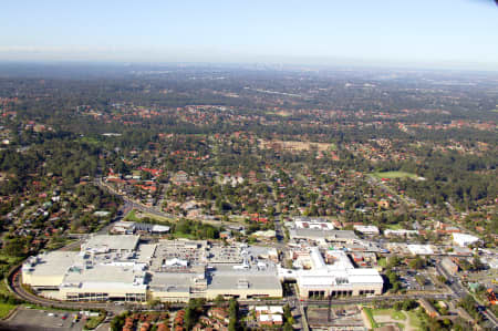 Aerial Image of CASTLE HILL TO THE CITY.