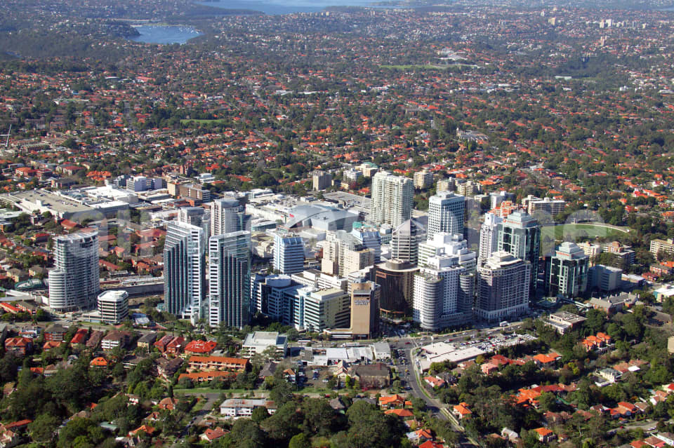 Aerial Image of Chatswood Centre