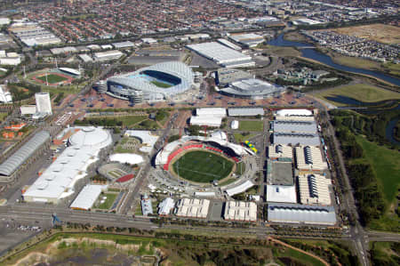 Aerial Image of SYDNEY OLYMPICS SITE