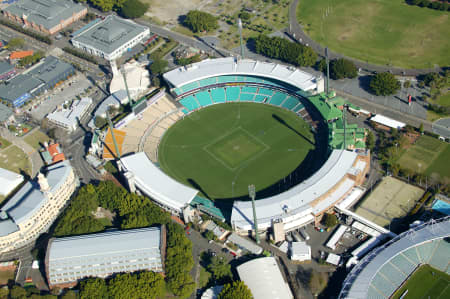 Aerial Image of AUSSIE STADIUM AND SYDNEY CRICKET GROUND