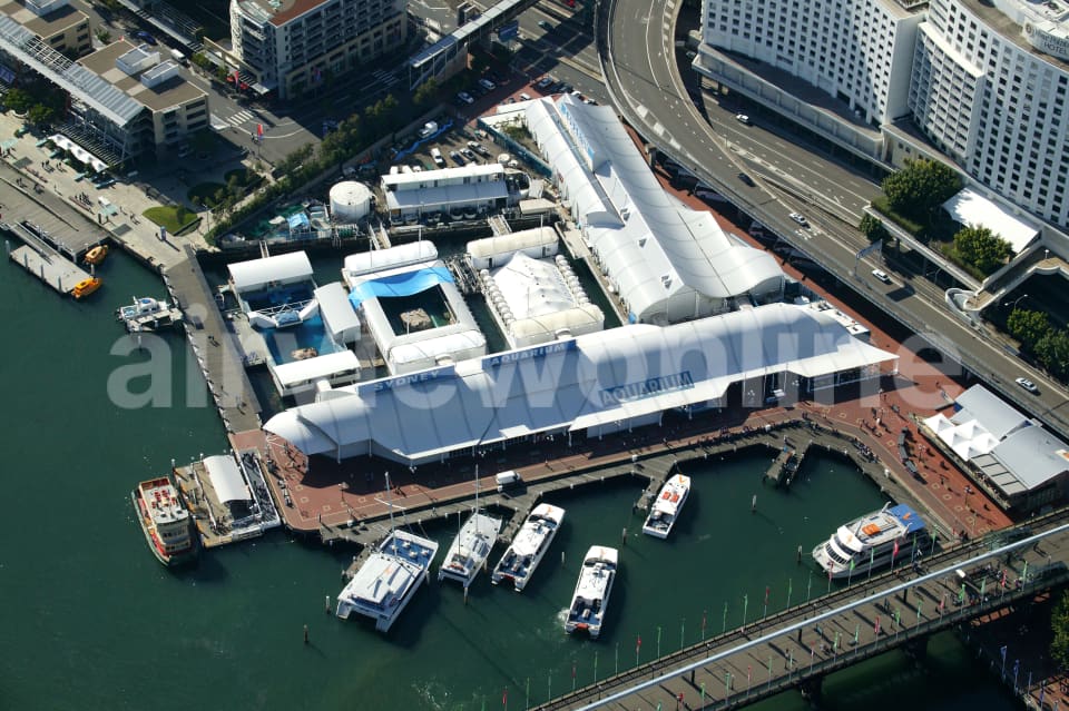 Aerial Image of Sydney Aquarium