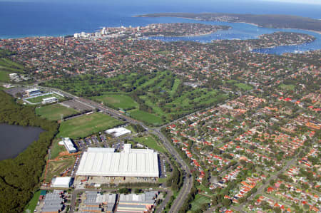 Aerial Image of CRONULLA