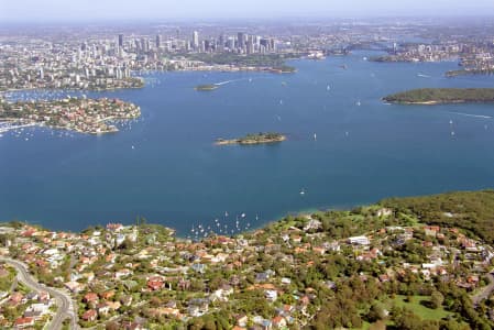 Aerial Image of VAUCLUSE AND SYDNEY HARBOUR.