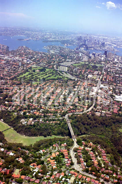 Aerial Image of Northbridge and Cammeray
