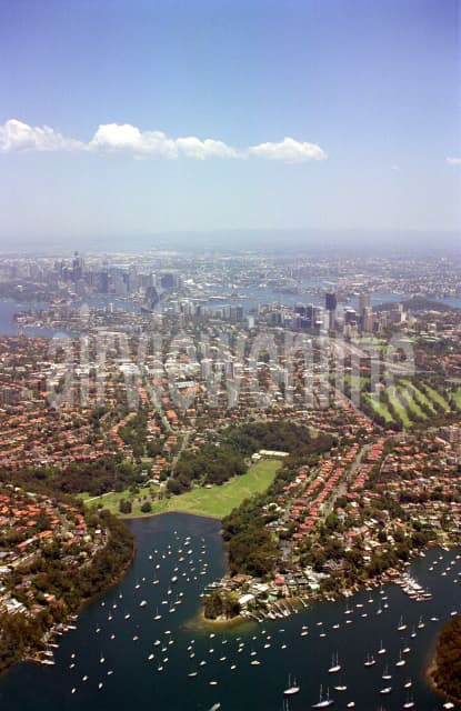 Aerial Image of Cammeray to the City
